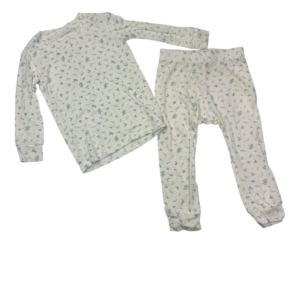 Plain Jane Bamboo Holiday Winter Holly Berry Pajamas